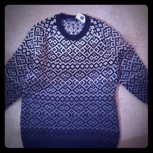 Wintery gap sweater